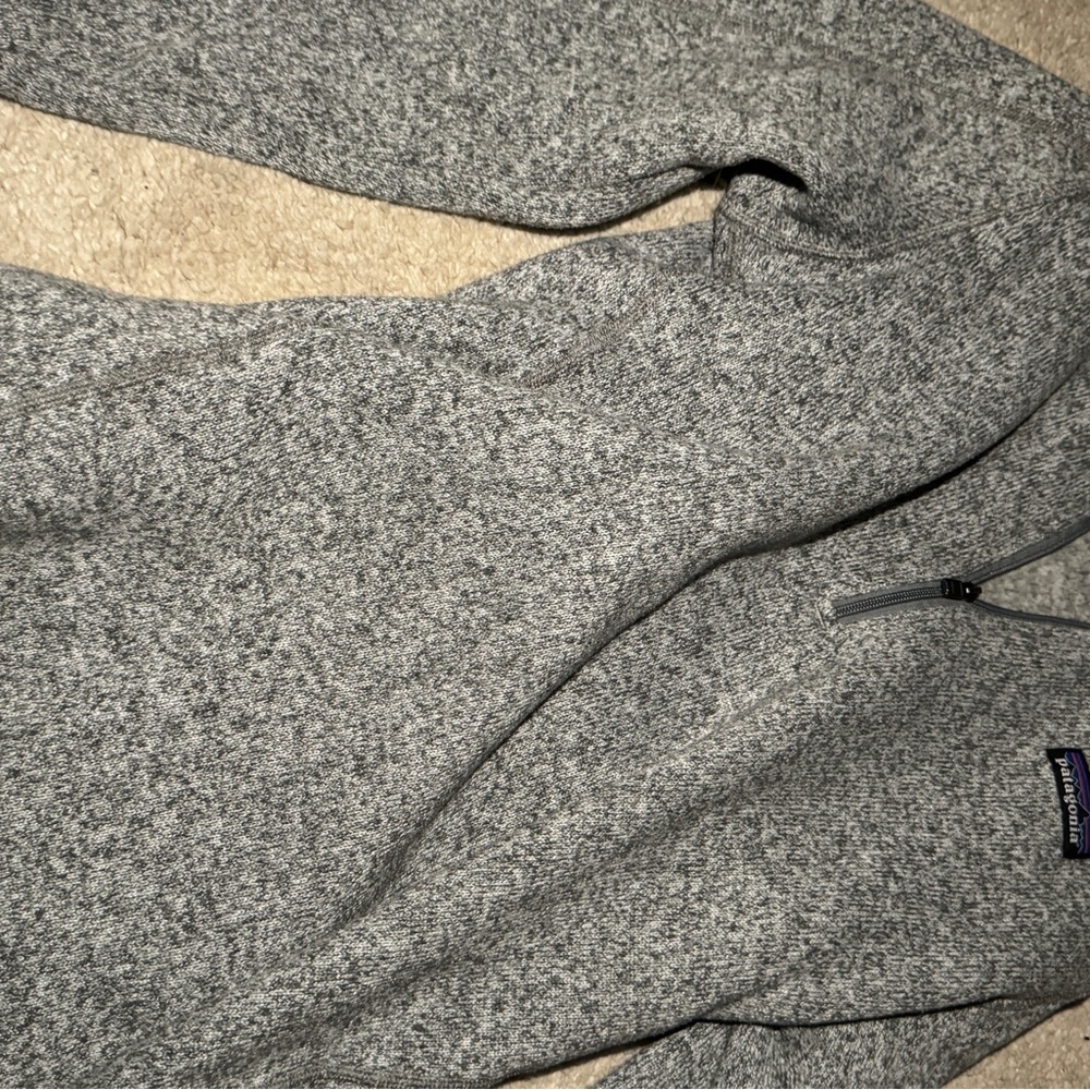 patagonia fleece quarter zip